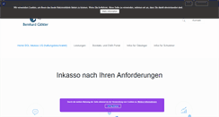 Desktop Screenshot of bgl-inkasso.de