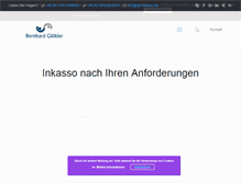 Tablet Screenshot of bgl-inkasso.de